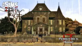 The Scariest House in The Sims 4 😱 | Pennywise&rsquo;s House (No CC) 🎈