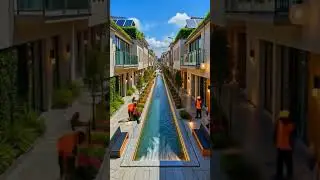 Transforming a deserted street into an upscale neighborhood #home #interiordesign #design