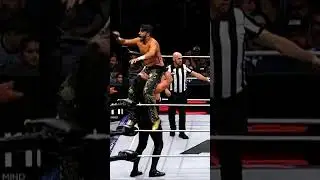 #Мансур пытается сделать 67, прежде чем его сбивают с ног! #AEWCollision