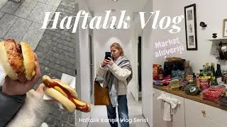 Haftalık Vlog | Almanya Market Alışverişi