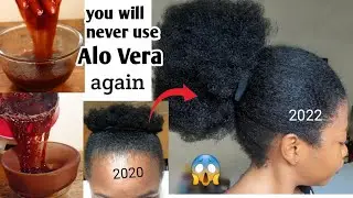 You will never use Alo Vera again after using this/no more shedding / your hair will grow like crazy