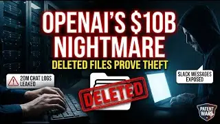 Кошмар OpenAI на 10 миллиардов долларов: удаленные файлы, доказывающие кражу.