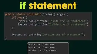 Java : If statement and Scanner