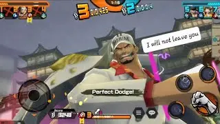 opbr gameplay of Shanks😎and Akainu😎partnership