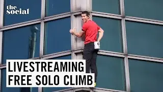 Alex Honnold Free-Solo Climbs Skyscraper in Live Netflix Event 😳 | The Social