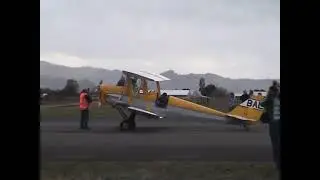 Gisborne Airport - Mainline Steam train crossing the runway (1310 mtrs long)