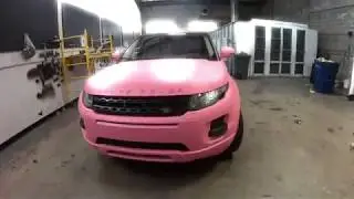 Custom Pink Range Rover Plasti Dipped Performance Series