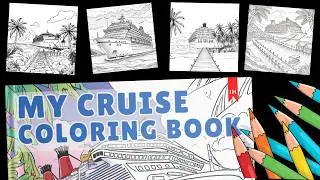 Must-Pack! Cruise Ship Coloring Book Review (Adults & Kids)