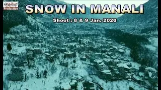 Snow in Manali II Jan. 2020