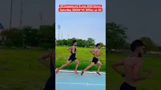 Saturday TA Army 1600 Meter And RPF Constable Speed Workout #army #1600mworkout #asif5000m #armylife