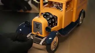 Louis Vuitton Camionnette Table Clock