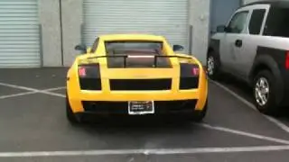 Lamborghini Superleggera LOC exhaust startup