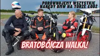 Kt&oacute;ry naked BMW sprawdzi się lepiej na torze Ł&oacute;dź? S 1000 R vs F 900 R vs G 310 R [por&oacute;wnanie, test]