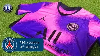 PSG x Jordan 4th kit 2020/21 Unboxing + Try on!