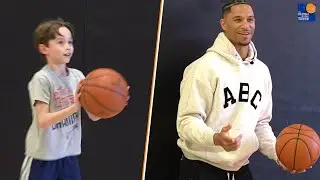 JJ Redick's 8-Year Old Son Challenged Josh Hart To A 3-Point Contest 🏀