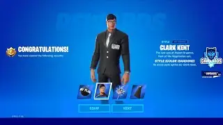 How to unlock Shadow Style for Clark Kent, Superman, 2 Back Bling, Pickaxe - Complete 84 Epic Quests