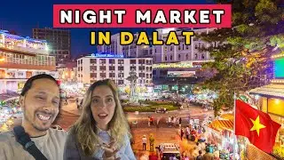 DaLat Night Market and Street Food - Must to try! Vietnam 2024