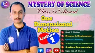 One Dimensional Motion physics class 11 \\  One Dimensional Motion physics class 11 one shot