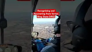 The preferred Vuichard maneuver is executed as soon as you recognize VRS #pilot #helicopter #r44