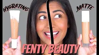 FENTY BEAUTY Pro Filt&rsquo;r Hydrating Foundation vs. Soft Matte: Review & Wear Test (Oily Skin!)