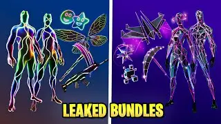 *LEAKED* Gleam Team & Edge Factor Bundles in Fortnite! (Flow, Pulse, Hedron, Iso)