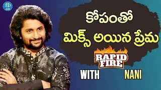 50 Questions With Kaumudi..Rapid Fire With Nani..| iDClips