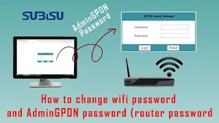 How to change WIFI password and AdminGPON password | Nokia Router |  Subisu Internet