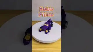 THE FIRST FEMBOT AOTP Solus Prime #transformers #transformation #hasbro #ageoftheprimes #collection