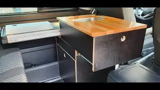 T6.1 Beach - Edler DIY K&uuml;chenblock - passend f&uuml;r die ausklappbare Minik&uuml;che