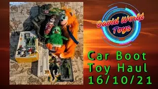 Car Boot / Flea Market Action Figures Toy Haul on 16th October 2021 in Toy Showcase