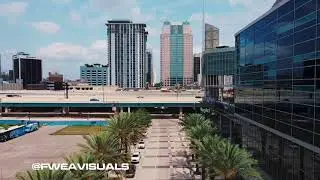 Downtown Orlando 4k Aerial Drone Tour