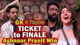 Bigg Boss 19 Today Episode Promo Ticket To Finale Task Ashnoor and Pranit Win Contender ship BB19