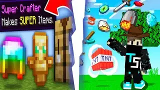 //minecraft but op raining 🌧 and op craft /part 1//