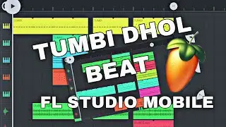 Tumbi Dhol Beat | Fl Studio Mobile  #smokeride