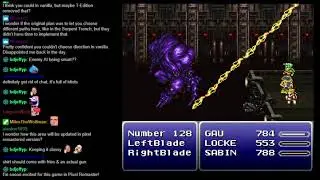 FF6 T-Edition translation patch testing! (Part 7: from Vector mine cart sequence)