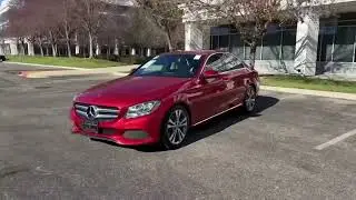 2018 Mercedes-Benz C-Class C 300 4D Sedan Pleasanton, Livermore, Fremont, Hayward, San Ramon CA