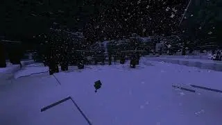 Winter Fairy Tale in Minecraft 🌨️ Snowy Forest, Day & Night Atmosphere