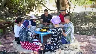 Мы приглашены на обед / марокканскую деревенскую еду
