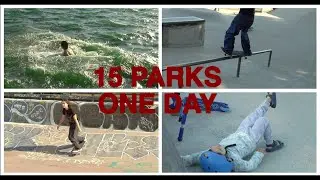 going to every bay area skatepark in one day