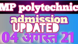 mp polytechnic form online 2021 new update