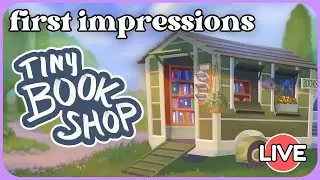 Let's check out Tiny Book Shop! - LIVE