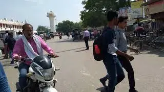 Walking into Varanasi Junction  - Development Work in progress