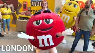 🇬🇧 M&M's WORLD LONDON: WALKTHROUGH OF CHOCOLATE PARADISE, A CANDY LOVER'S DREAM COME TRUE, 4k HDR