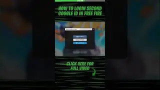Login second google account in free fire | Free fire me dusra google account kaise log in kare