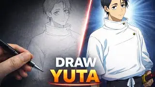 Speed drawing yuta/jujustu kaisen drawing