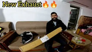 New Exhaust Unboxing || Long bottle Punjab || Chanchal bhai