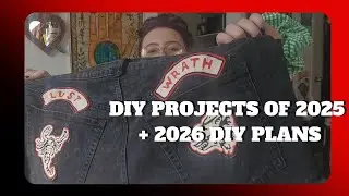 All of my DIY Clothing from 2025 and DIY Plans For 2026