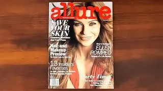 2006 December ASMR Magazine Flip Through: Allure w Ellen Pompeo