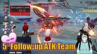 5* Follow-up ATK Team (E6S5 Jing Yuan, Topaz&Numby, Clara, E2 Himeko) Swarm Disaster Diff V Elation
