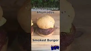 Hamburguesa Ahumada #burger #bbq #barbecue #shorts #panama #hamburguesa #smoke #parrilla #grill